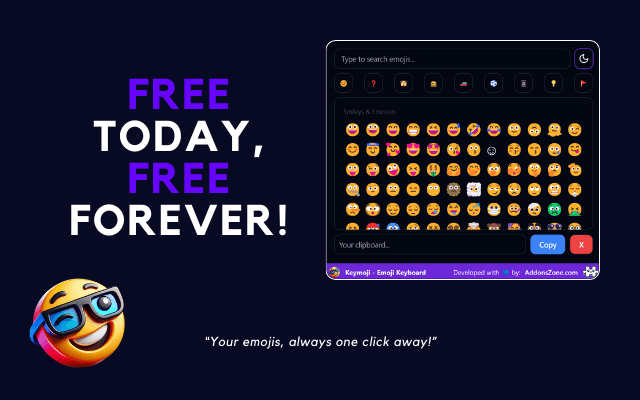 Keymoji - Emoji Keyboard screenshot 1
